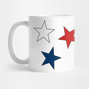 FAU Star (3-Pack) Sticker Mug